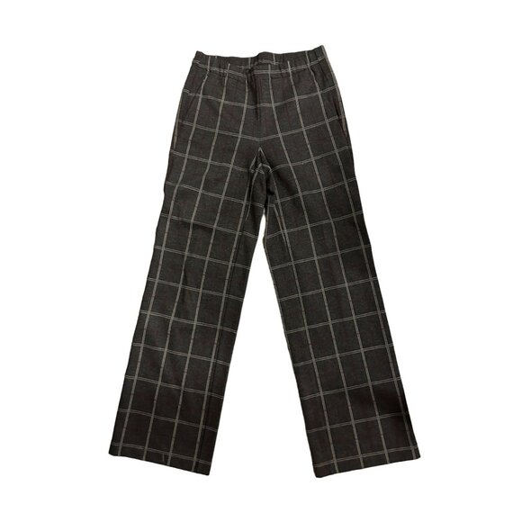 J JILL Wide Leg Plaid Ponte Dress Pants Size XS - Picture 1 of 7